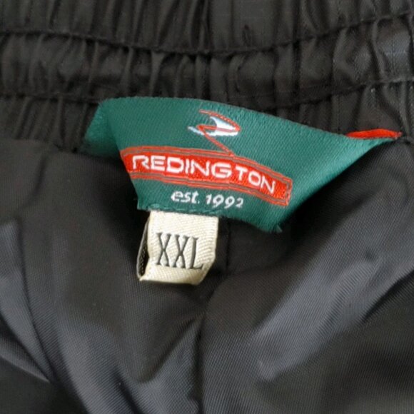 Redington Packable Rain Black Pants 100% Nylon Men's Size XXL - Picture 8 of 10